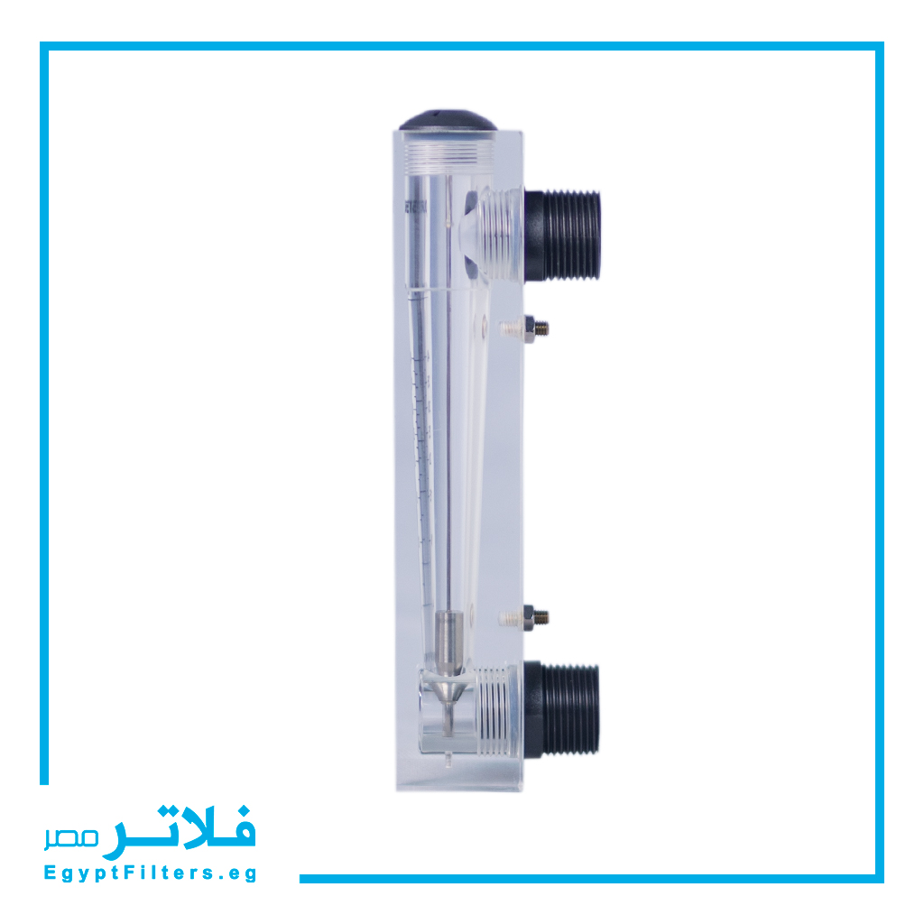 جهاز قياس تدفق المياه (Flow Meter) ماركة بيوريتك Puretec - عداد سريان لوحة محطات RO
