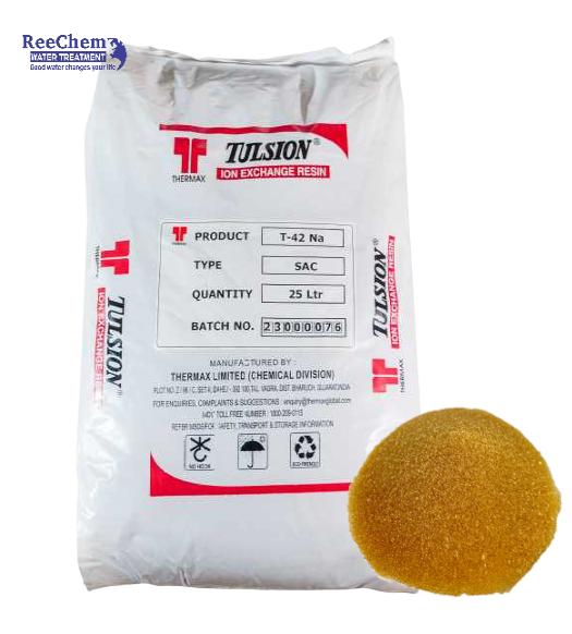 ريزن تبادل ايوني سوفتنر هندي من تولشن Resin Tulsion