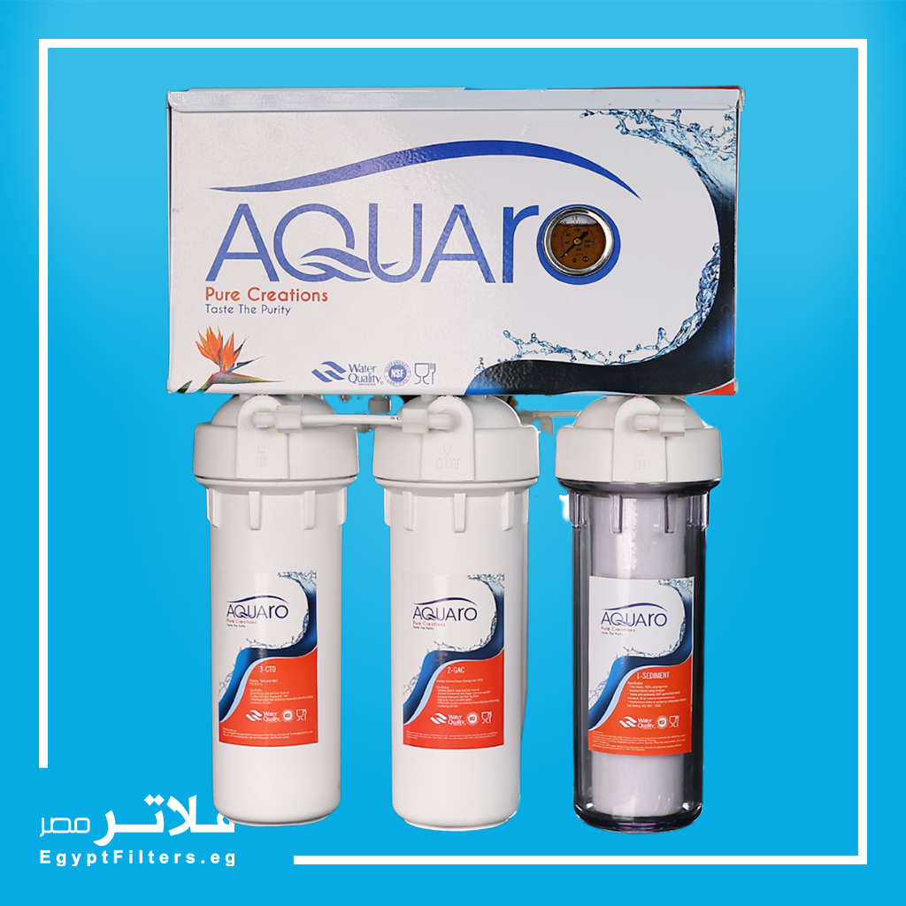 فلتر مياه AQUARO ETv7 من أكوا رو 8 مراحل RO وUF لتنقية مياه الشرب