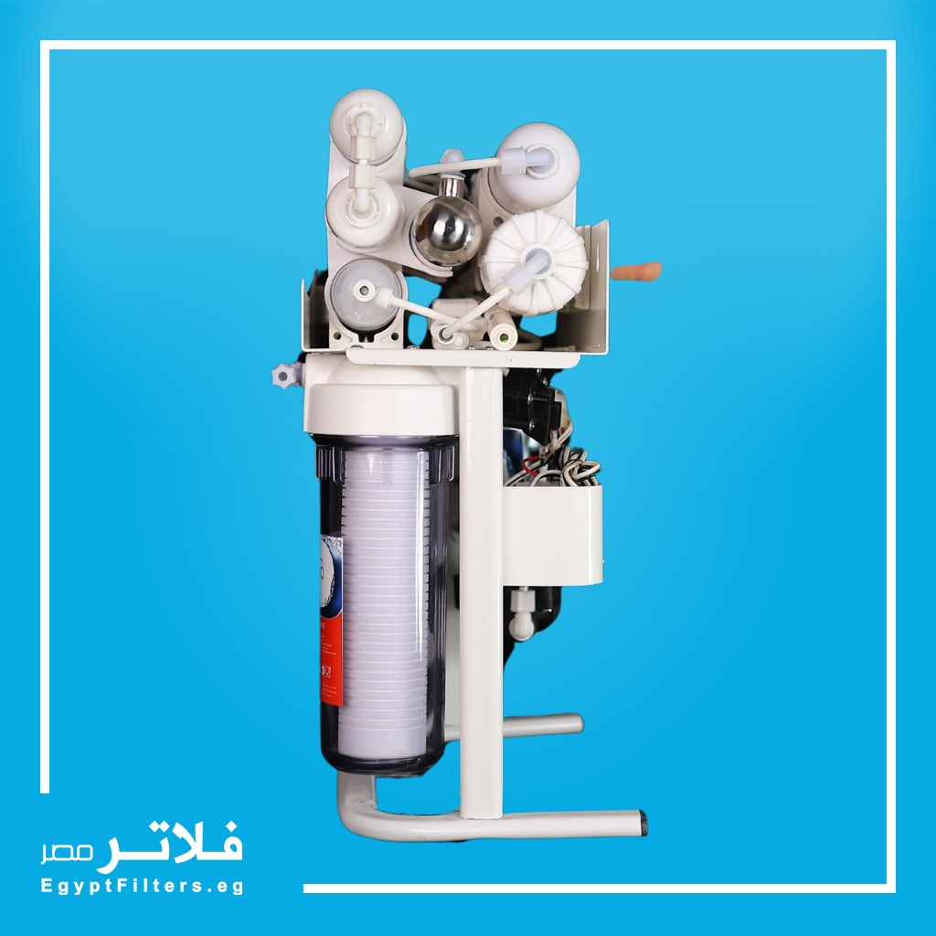 فلتر مياه AQUARO CVC7S9 من أكوا رو 7 مراحل لتنقية المياه بتقنية RO ومزود بتعقيم UV