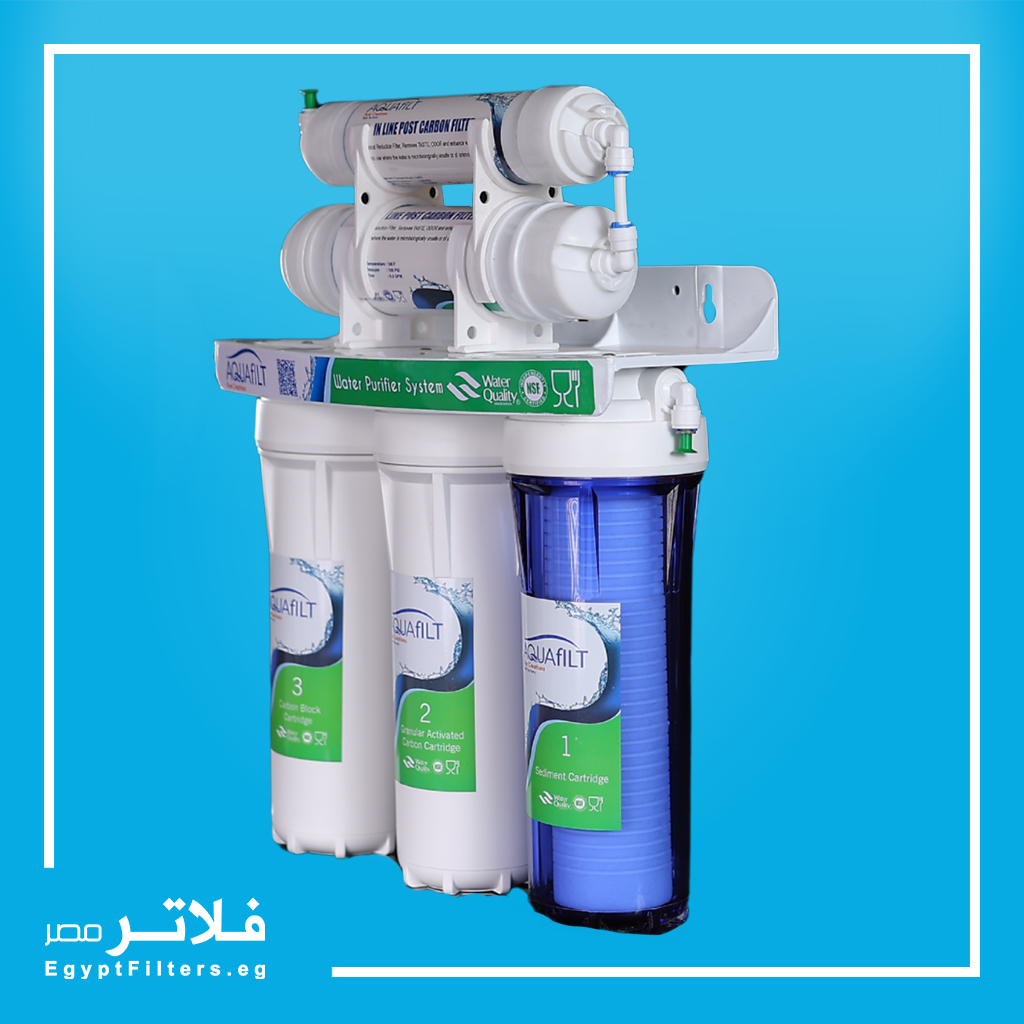فلتر مياه AQUARO M2 من أكوا رو 5 مراحل لتنقية وتحسين جودة مياه الشرب