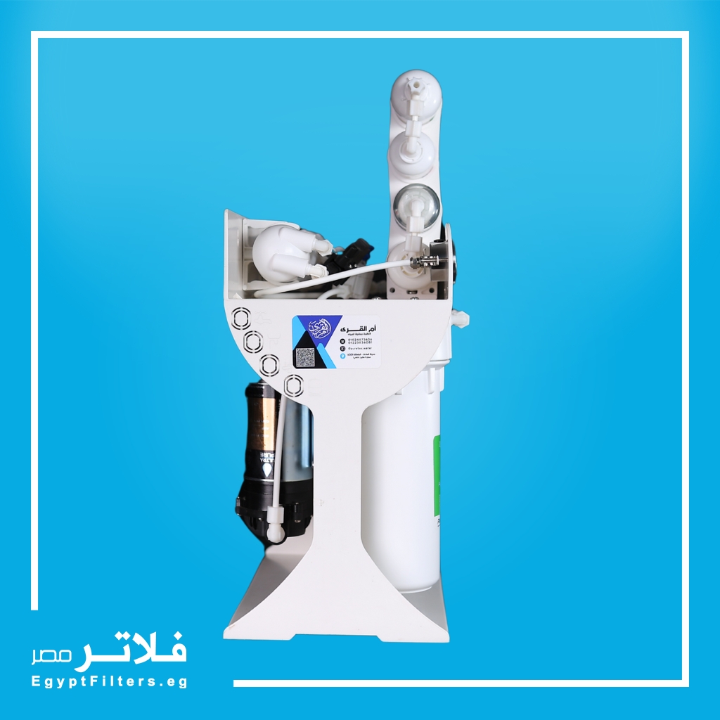 فلتر مياه PURETEX PLUS بيورتكس بلس 8 مراحل RO وخاصية الترشيح الفائق UF – الشرب الآمن والنقاء التام :