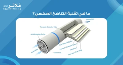 ما هي تقنية التناضح العكسي؟ وكيف تعمل في معالجة المياه