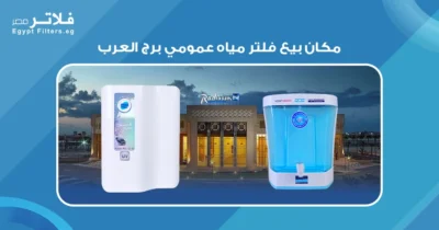 كيف تختار فلتر مياه عمومي في برج العرب: نصائح وأماكن الشراء